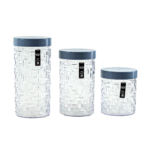 SET FRASCOS HERMETICOS ACRILICOS